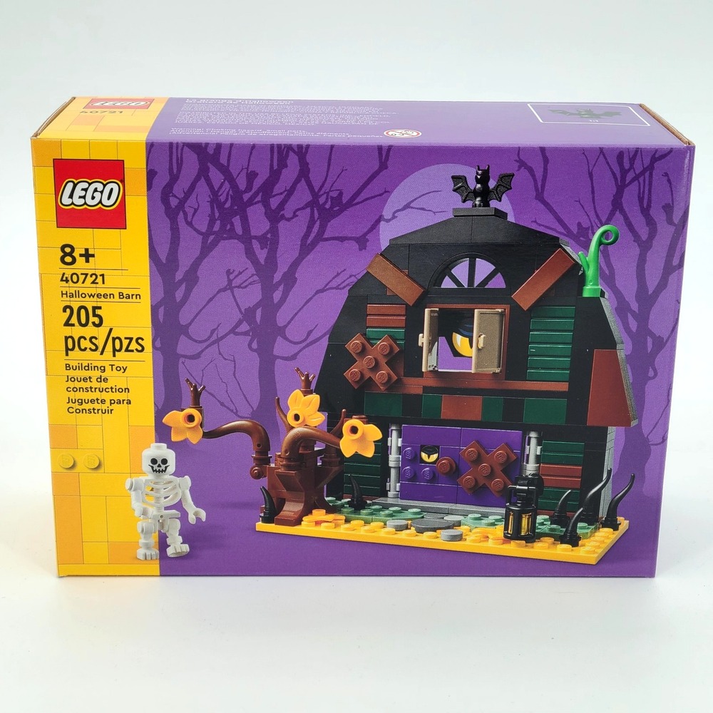 LEGO Halloween Barn 40721 Seasonal Skeleton Bat Complete Set 205pcs Boxed